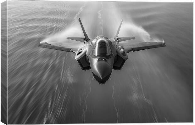 USAF F-35A Lightning II Canvas Print by Airborne Images