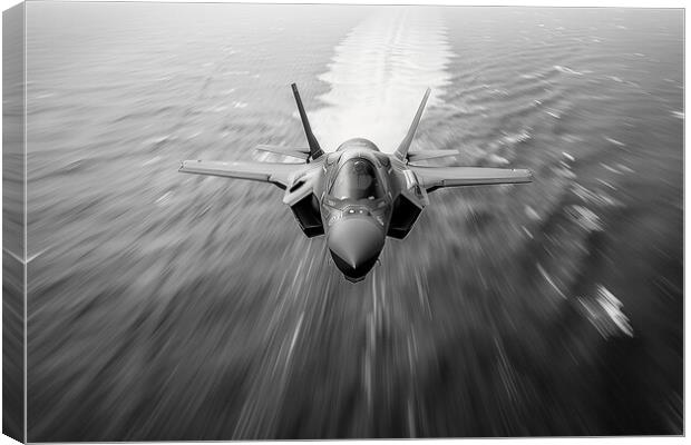 USAF F-35A Lightning II Canvas Print by Airborne Images