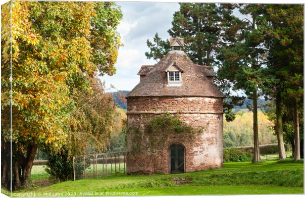 The Norman dovecote at Kyre Park Worcestshire  Canvas Print by Phil Lane