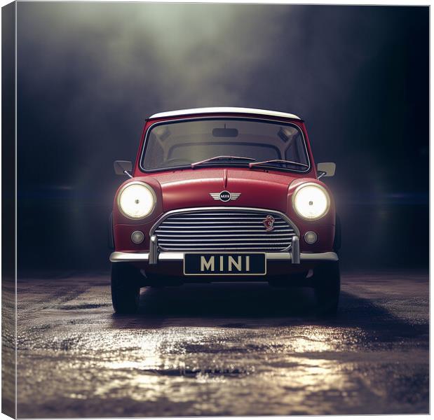 Iconic 1960s Mini Canvas Print by T2 