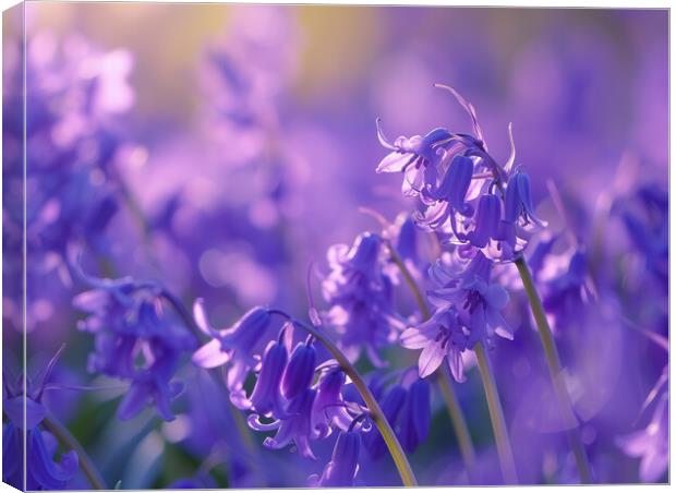  Bluebells ~ Spring turns to Summer Canvas Print by T2 