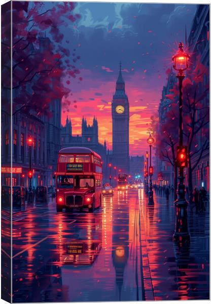 London Calling Canvas Print by T2 