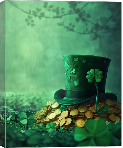 Luck of the Irish Canvas Print by T2 