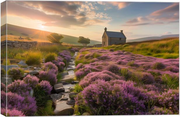 Yorkshire Dales Landscape Canvas Print by T2 