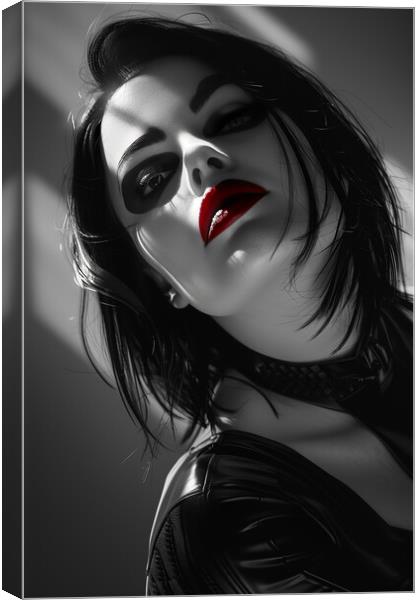 Dominant Mistress Canvas Print by T2 