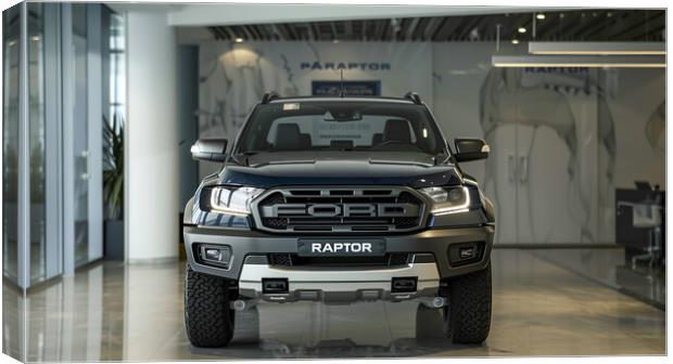 Ford Ranger Raptor Canvas Print by T2 