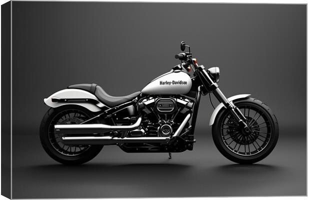 Harley-Davidson Breakout 117 Canvas Print by T2 