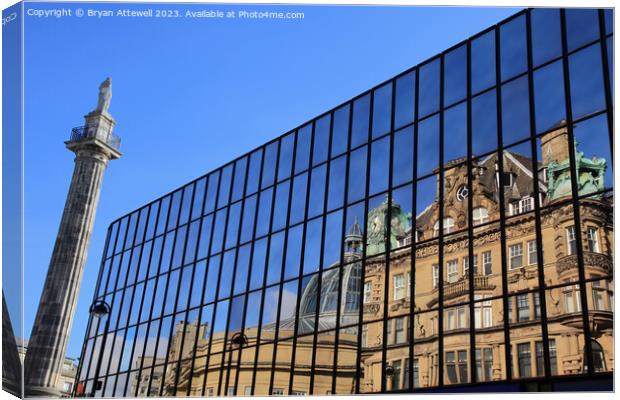 Newcastle architecture Canvas Print by Bryan Attewell