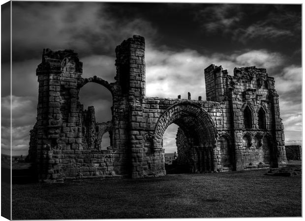 Tynemouth Priory Canvas Print by George Young