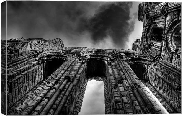 Tynemouth Priory Canvas Print by George Young