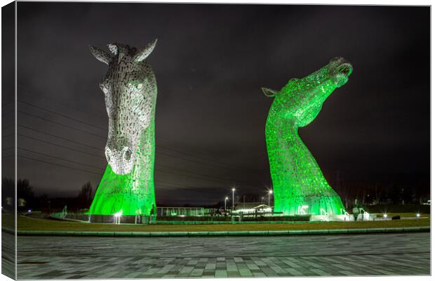 Kelpies Canvas Print by Jack Biggadike