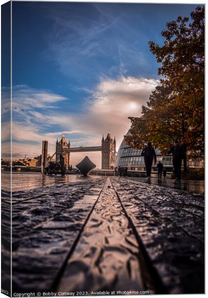 Tower Bridge  Canvas Print by Bobby Conway
