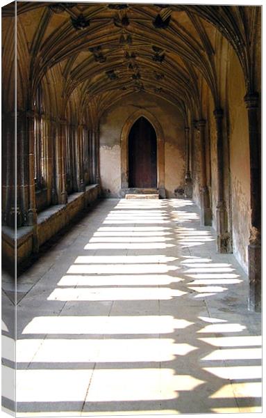 Cloisters  Canvas Print by Alan Pickersgill