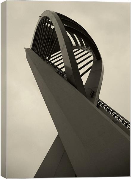 Tower 3 Canvas Print by Alan Pickersgill