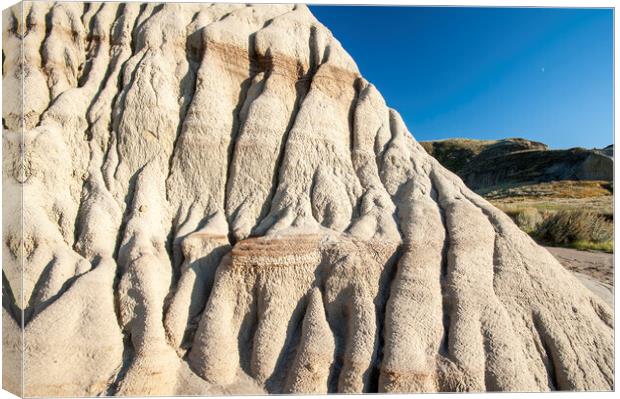 Castle Butte Canvas Print by Dave Reede