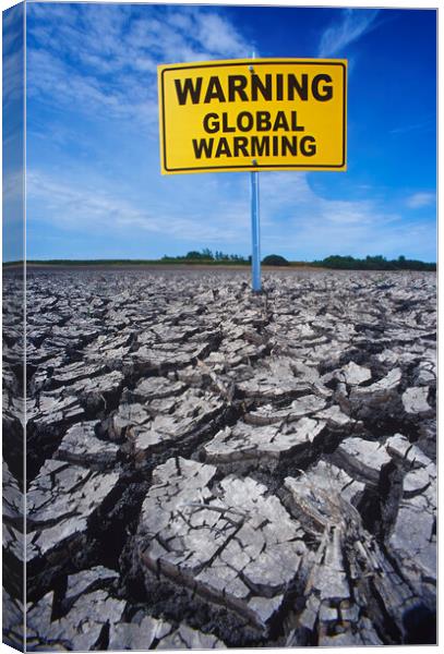 climate change Canvas Print by Dave Reede