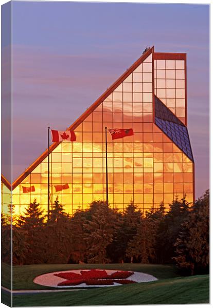 Royal Canadian Mint Canvas Print by Dave Reede