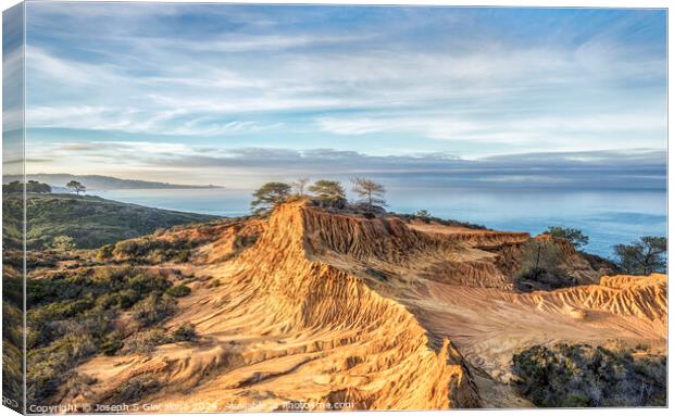 Coastal Beauty At Broken Hill Canvas Print by Joseph S Giacalone