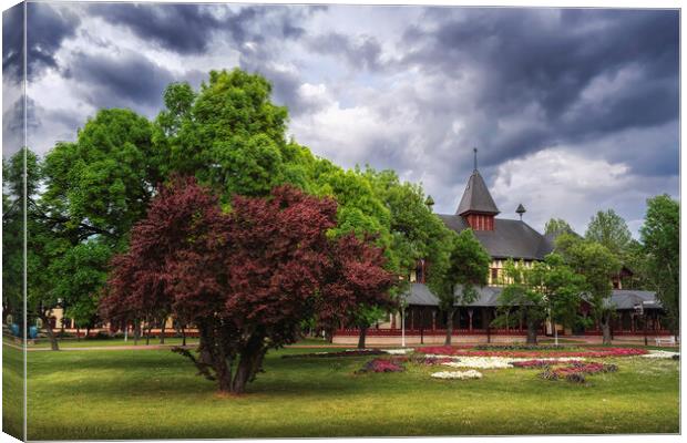 The Great park Palic Canvas Print by Dejan Travica