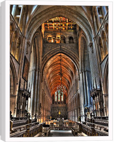 Southwark Cathedral Canvas Print by CHRIS ANDERSON