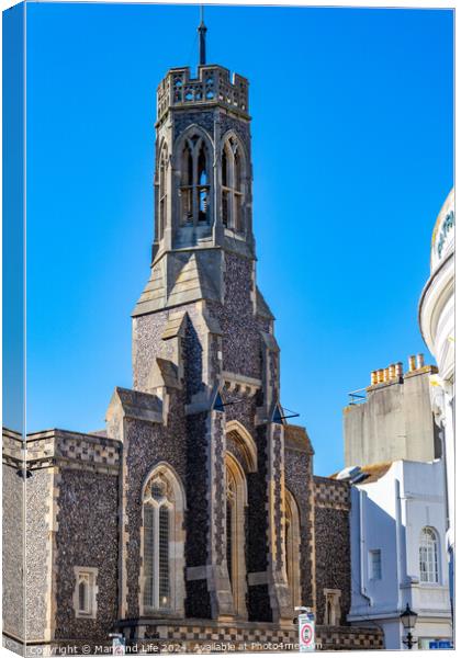 Building church Canvas Print by Man And Life