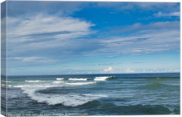 Outdoor oceanbeach Canvas Print by Man And Life