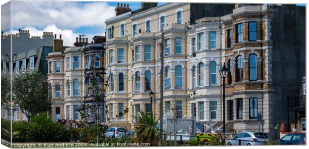 Building  Canvas Print by Man And Life