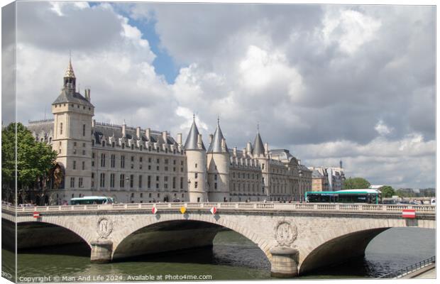 Conciergerie Canvas Print by Man And Life