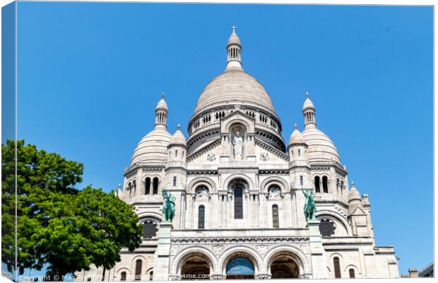 Sacré-Cœur, Paris Canvas Print by Man And Life