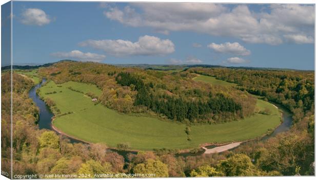 Symonds Yat  Canvas Print by Neil McKenzie