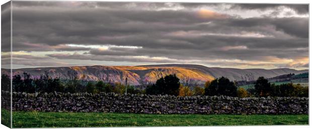 High Street Fell in the sun, Cumbria. Canvas Print by Phil Brown