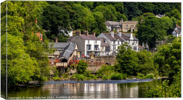 LLangollen Canvas Print by Craig Thatcher