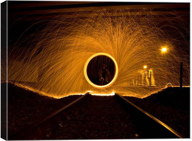 ring track Canvas Print by chief rocka