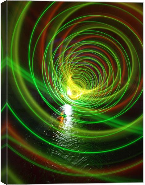 tunnel within a tunnel Canvas Print by chief rocka