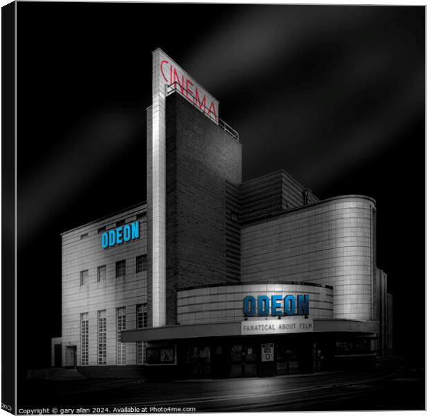 Harrogate Odeon Canvas Print by gary allan