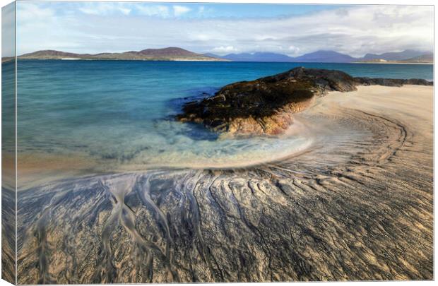 Horgabost Beach, Harris Canvas Print by Karl Oparka