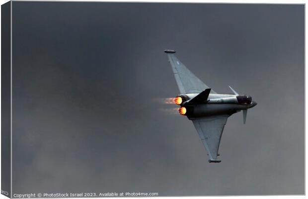 Eurofighter Typhoon Canvas Print by PhotoStock Israel