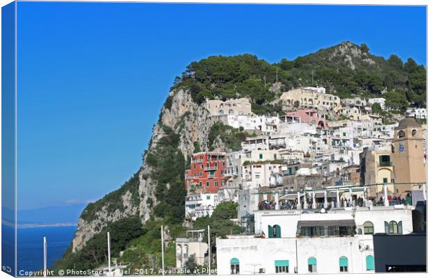 Capri island, Italy Canvas Print by PhotoStock Israel