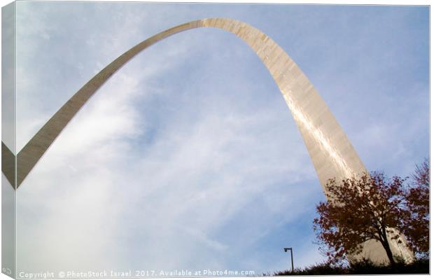 Gateway Arch St. Louis Canvas Print by PhotoStock Israel