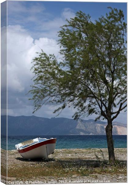 Greece, Evia Island  Canvas Print by PhotoStock Israel