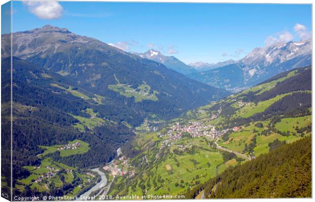 Austria, Tyrol, Kaunertal valley,  Canvas Print by PhotoStock Israel