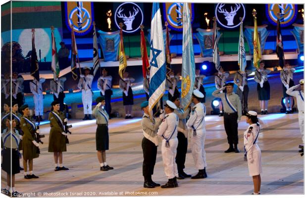 Israel's independence day parade  Canvas Print by PhotoStock Israel