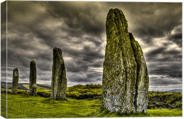 Ring of Brodgar, Orkney Canvas Print by Gabor Pozsgai