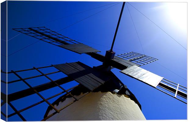 Windmill Canvas Print by andy harris