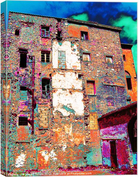 urban abstract Canvas Print by joseph finlow canvas and prints
