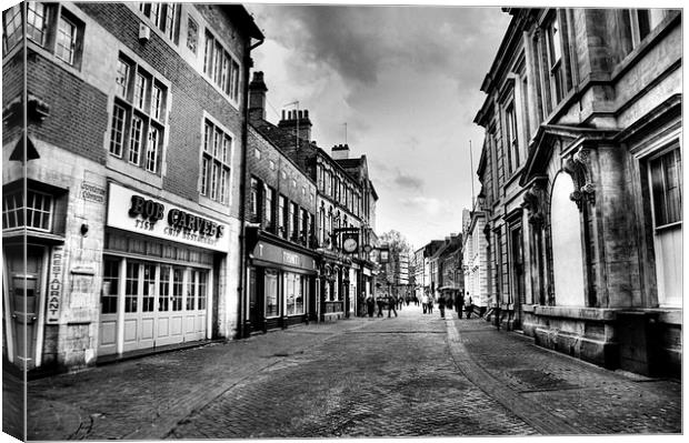  Trinity House Lane Canvas Print by Sarah Couzens