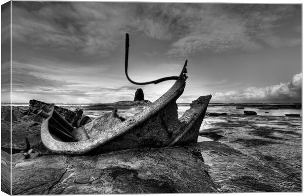 Admiral Von Tromp At Black Nab Canvas Print by Sarah Couzens