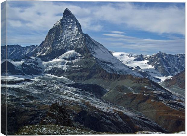 The Matterhorn Canvas Print by Stephen Brown