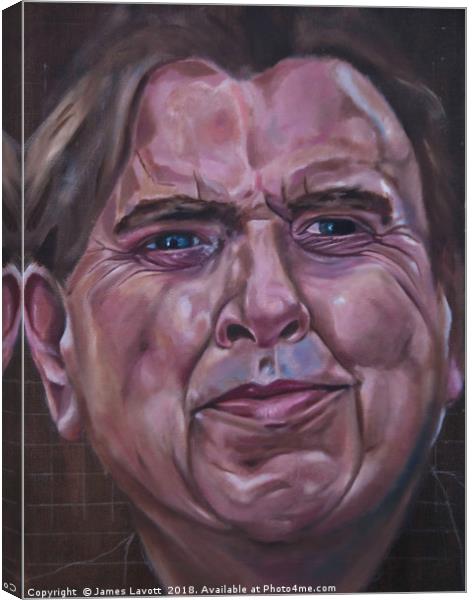 Timothy Spall Canvas Print by James Lavott