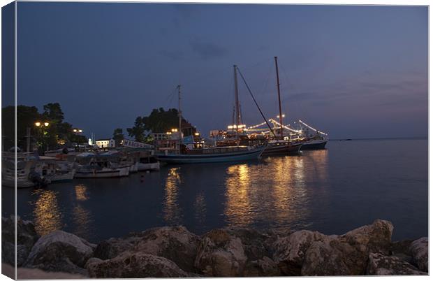 Parga Bay Canvas Print by James Lavott